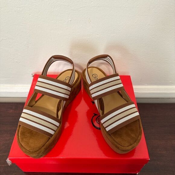 Golo elastic stripe platform sandal size 7,5 - Picture 12 of 14